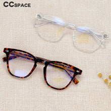 Load image into Gallery viewer, 54258 TR90 Oversized Rivet Anti Blue Light Optical Glasses Frames Men Women Computer Eyeglasses