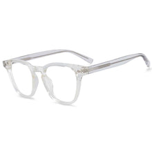 Load image into Gallery viewer, 54258 TR90 Oversized Rivet Anti Blue Light Optical Glasses Frames Men Women Computer Eyeglasses
