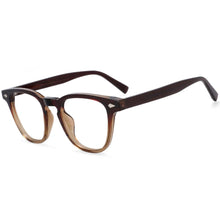 Load image into Gallery viewer, 54258 TR90 Oversized Rivet Anti Blue Light Optical Glasses Frames Men Women Computer Eyeglasses
