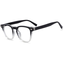 Load image into Gallery viewer, 54258 TR90 Oversized Rivet Anti Blue Light Optical Glasses Frames Men Women Computer Eyeglasses