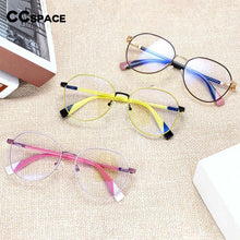 Load image into Gallery viewer, 54263 Style Candy Color Anti Blue Light Optical Glasses Frames Women Computer Eyeglasses