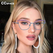 Load image into Gallery viewer, 54264 The Cat Eye Women Anti Blue Light Optical Prescription Glasses Frames Computer Eyeglasses