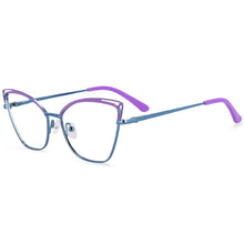 Load image into Gallery viewer, 54264 The Cat Eye Women Anti Blue Light Optical Prescription Glasses Frames Computer Eyeglasses