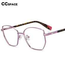 Load image into Gallery viewer, 54273 Cat Eye Metal Ladies Style Anti-Blue-Ray Optical Glasses Frames Women Computer Eyeglasses
