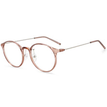 Load image into Gallery viewer, 54274 Round Retro Simple Super Light Anti Blue Light Glasses Frames Women Men TR90 Computer Eyeglasses
