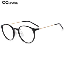 Load image into Gallery viewer, 54274 Round Retro Simple Super Light Anti Blue Light Glasses Frames Women Men TR90 Computer Eyeglasses