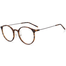 Load image into Gallery viewer, 54274 Round Retro Simple Super Light Anti Blue Light Glasses Frames Women Men TR90 Computer Eyeglasses