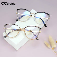 Load image into Gallery viewer, 54277 TR90 Cat Eye Anti Blue Light Optical Glasses Frames Women Computer Eyeglasses