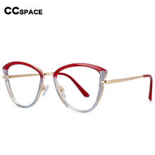 Load image into Gallery viewer, 54277 TR90 Cat Eye Anti Blue Light Optical Glasses Frames Women Computer Eyeglasses
