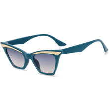 Load image into Gallery viewer, 54307 Cat Eye Sunglasses Brand Designer Women Shades UV400 Vintage Glasses