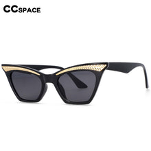 Load image into Gallery viewer, 54307 Cat Eye Sunglasses Brand Designer Women Shades UV400 Vintage Glasses
