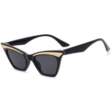 Load image into Gallery viewer, 54307 Cat Eye Sunglasses Brand Designer Women Shades UV400 Vintage Glasses