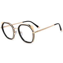Load image into Gallery viewer, 54309 Round Cat Eye Anti Blue Light Optical Glasses Frames Women TR90 Computer Eyeglasses