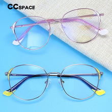 Load image into Gallery viewer, 54318 Style Ultralight Women Optical Alloy Glasses Anti Blue Light Glasses Metal Frame