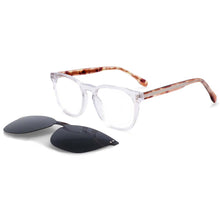 Load image into Gallery viewer, 54320 Anti Blue Light Acetate Glasses Frames Polarized Sunglasses Magnetic Clip Men Women Rice Nail Computer Eyeglasses