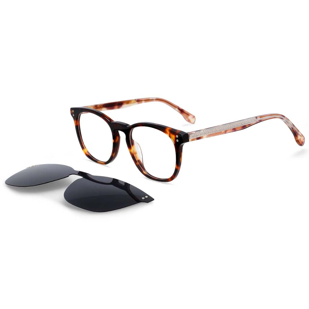 54320 Anti Blue Light Acetate Glasses Frames Polarized Sunglasses Magnetic Clip Men Women Rice Nail Computer Eyeglasses