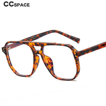 Load image into Gallery viewer, 54322 Big Frame Anti Blue Light Glasses Frames Men Women Square TR90 Computer Eyeglasses