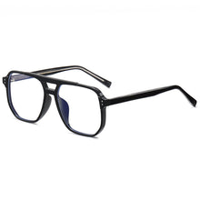 Load image into Gallery viewer, 54322 Big Frame Anti Blue Light Glasses Frames Men Women Square TR90 Computer Eyeglasses