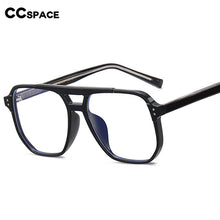 Load image into Gallery viewer, 54322 Big Frame Anti Blue Light Glasses Frames Men Women Square TR90 Computer Eyeglasses