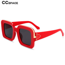 Load image into Gallery viewer, 54333 Rectangle Brand Sunglasses Big Frame Trendy Street Shooting Man&#39;s Women&#39;s Glasses