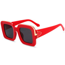 Load image into Gallery viewer, 54333 Rectangle Brand Sunglasses Big Frame Trendy Street Shooting Man&#39;s Women&#39;s Glasses