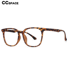 Load image into Gallery viewer, 54337 Big Frame Square Ultralight Glasses Frames Wood Grain Legs Men Women Computer Eyeglasses