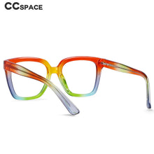 Load image into Gallery viewer, 54341 Ladies Anti-Blue-Ray Rainbow Glasses Frames Women Colorful Eyeglasses
