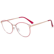 Load image into Gallery viewer, 54343 Cat Eye Big Frame Optical Glasses Frames Women Reading Computer Eyeglasseseys