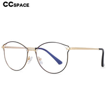 Load image into Gallery viewer, 54343 Cat Eye Big Frame Optical Glasses Frames Women Reading Computer Eyeglasseseys