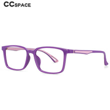 Load image into Gallery viewer, 54368 Plastic Titanium Computer Eyeglasses Anti Blue Light Glasses Frames Student Square Glasses