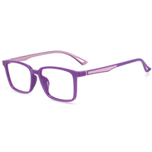 Load image into Gallery viewer, 54368 Plastic Titanium Computer Eyeglasses Anti Blue Light Glasses Frames Student Square Glasses
