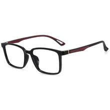 Load image into Gallery viewer, 54368 Plastic Titanium Computer Eyeglasses Anti Blue Light Glasses Frames Student Square Glasses
