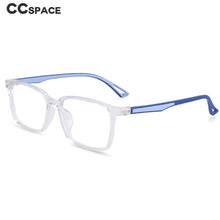 Load image into Gallery viewer, 54368 Plastic Titanium Computer Eyeglasses Anti Blue Light Glasses Frames Student Square Glasses