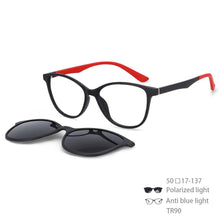 Load image into Gallery viewer, 54371 Polarized Sunglasses Magnetic Clip Men Women Rice Nail Computer Eyeglasses