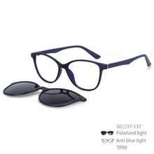 Load image into Gallery viewer, 54371 Polarized Sunglasses Magnetic Clip Men Women Rice Nail Computer Eyeglasses