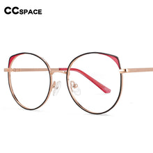 Load image into Gallery viewer, 54376 Retro Round Optical Frame Anti Blue Glasses Frames Women Computer Eyeglasses