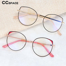 Load image into Gallery viewer, 54376 Retro Round Optical Frame Anti Blue Glasses Frames Women Computer Eyeglasses