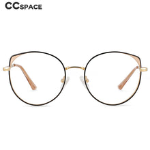 Load image into Gallery viewer, 54376 Retro Round Optical Frame Anti Blue Glasses Frames Women Computer Eyeglasses