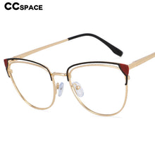 Load image into Gallery viewer, 54377 Retro Anti Blue Optical Metal Glasses Frames Women Zero Glasses Computer Eyeglasses