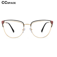 Load image into Gallery viewer, 54377 Retro Anti Blue Optical Metal Glasses Frames Women Zero Glasses Computer Eyeglasses
