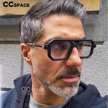Load image into Gallery viewer, 54381 Square Big Frame Anti Blue Light Leopard Glasses Frames Men Women Computer Eyeglasses