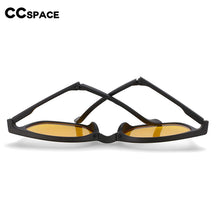 Load image into Gallery viewer, 54382 TR90 Sunglasses Foldable Men Women Shades UV400 Vintage Glasses