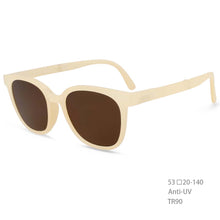 Load image into Gallery viewer, 54382 TR90 Sunglasses Foldable Men Women Shades UV400 Vintage Glasses