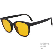 Load image into Gallery viewer, 54382 TR90 Sunglasses Foldable Men Women Shades UV400 Vintage Glasses