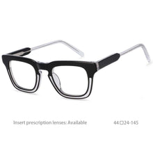 Load image into Gallery viewer, 54386 Acetate Big Frame Square Frames Men Women Reading Glasses