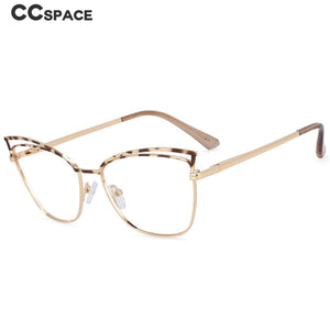 54396 Cat Eye Optical Anti-Blue Light Retro Trend Metel Glasses Frame