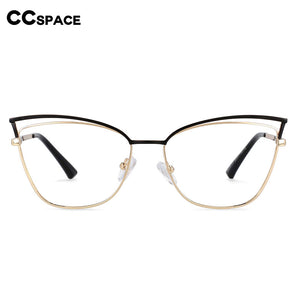 54396 Cat Eye Optical Anti-Blue Light Retro Trend Metel Glasses Frame