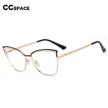 Load image into Gallery viewer, 54396 Cat Eye Optical Anti-Blue Light Retro Trend Metel Glasses Frame