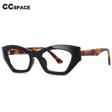 Load image into Gallery viewer, 54404 Oversied Cat Eye Acetate Glasses Frame Anti-Blue Light Personalized Optical Glasses