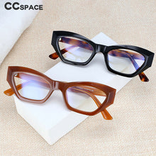 Load image into Gallery viewer, 54404 Oversied Cat Eye Acetate Glasses Frame Anti-Blue Light Personalized Optical Glasses
